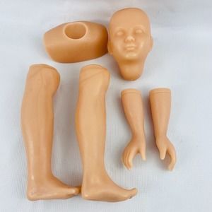 Byron Molds Sophia Doll Parts 1988 Hard Vinyl Head‎ Hands Legs Shoulders B3007